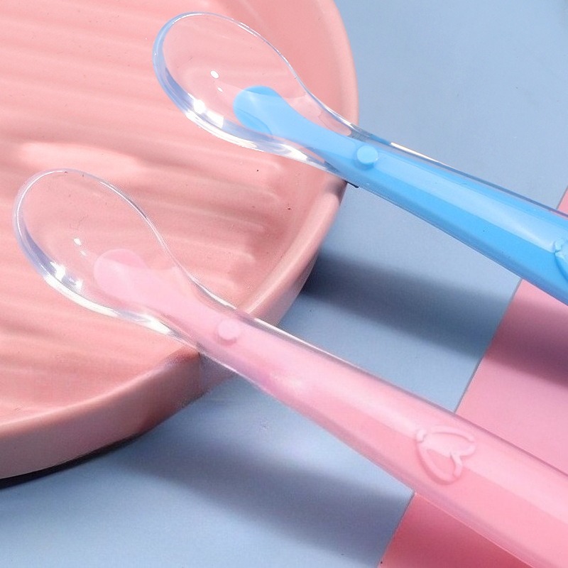 Baby Soft Silicone Spoon with  - Food Storage And Temperature recensie en prijs