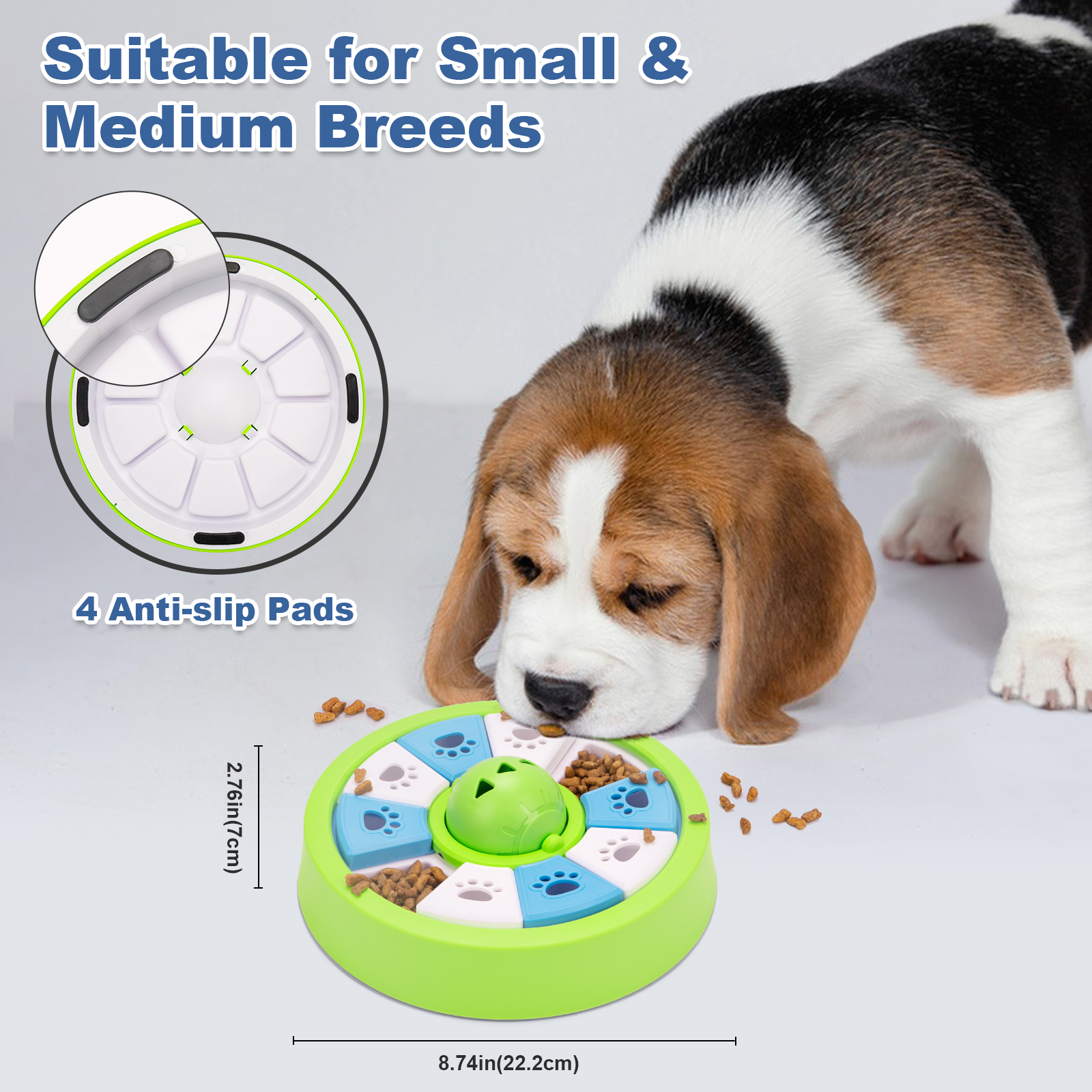 Dog Slow Feeder Bowl Cats Puzz - Food Snacks Game recensione e prezzo