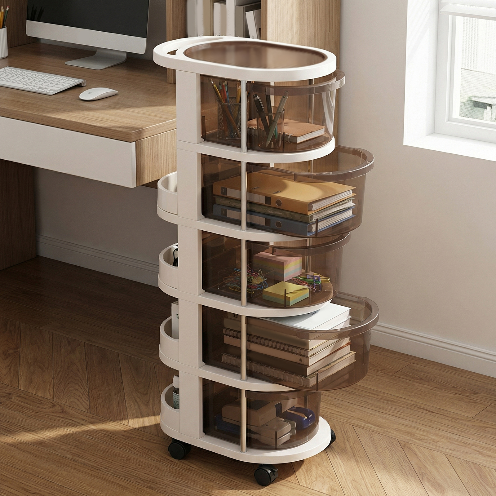 3/4/5-Layers Drawer Style Snac - Food Storage With Wheels recensie en prijs