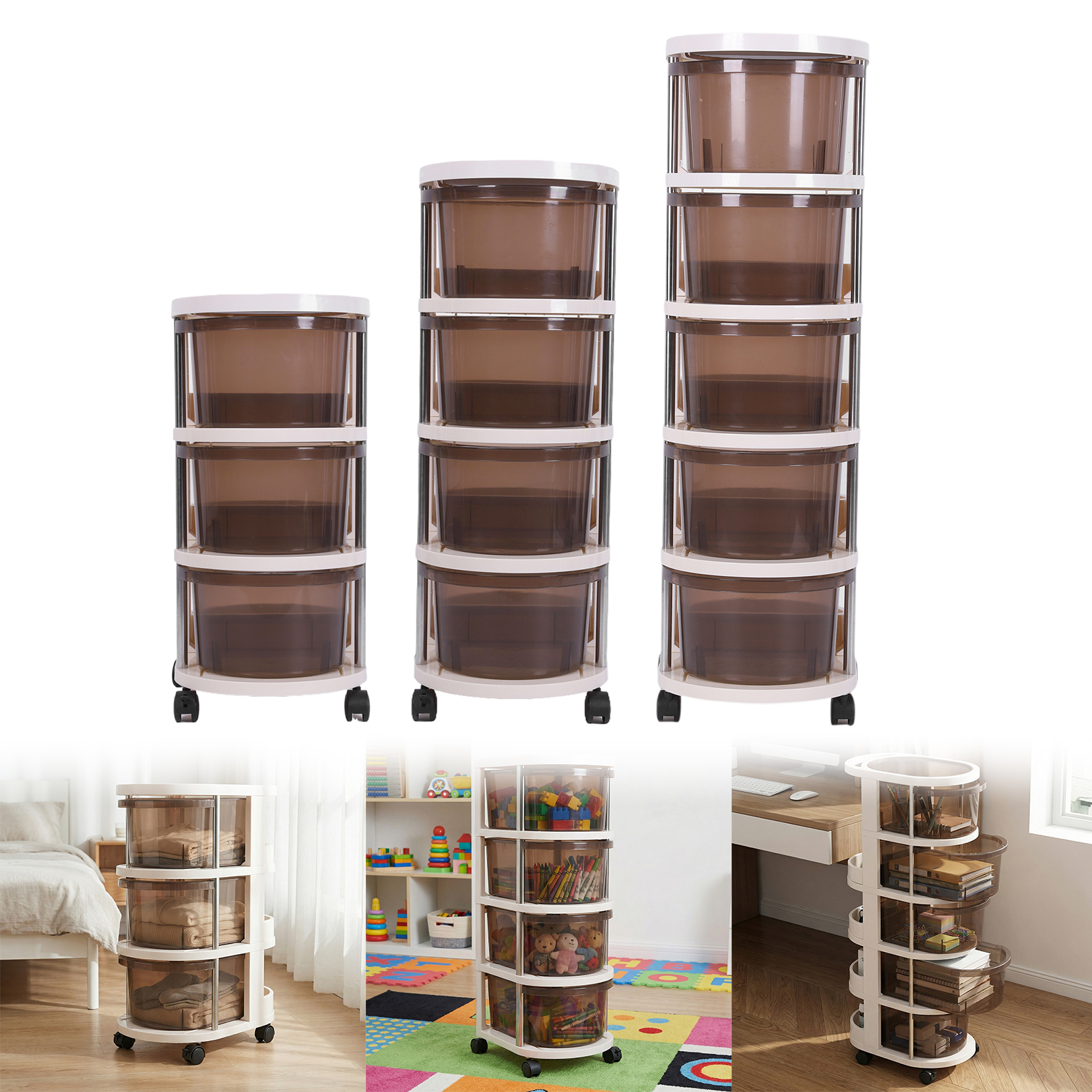 3/4/5-Layers Drawer Style Snac - Food Storage With Wheels recensie en prijs