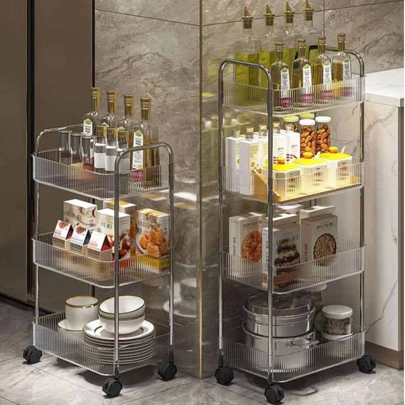 Mobile Shelf with Wheel Multi- - Food Storage With Wheels recensie en prijs