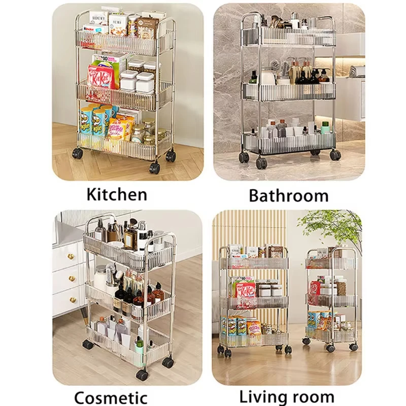 Mobile Shelf with Wheel Multi- - Food Storage With Wheels recensie en prijs