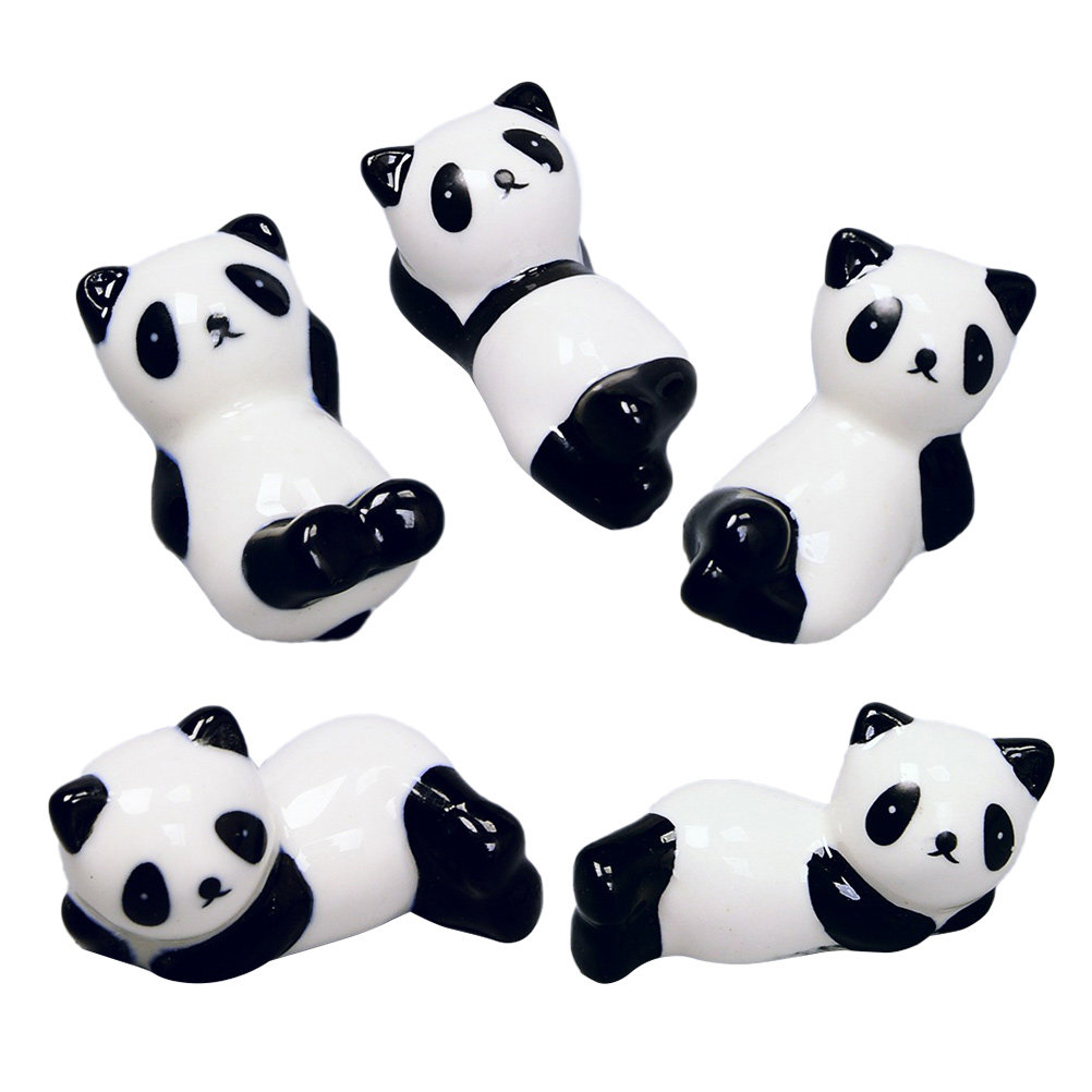 5Pcs Panda Chopsticks Rest Set - Food Storage For Restaurant recensie en prijs