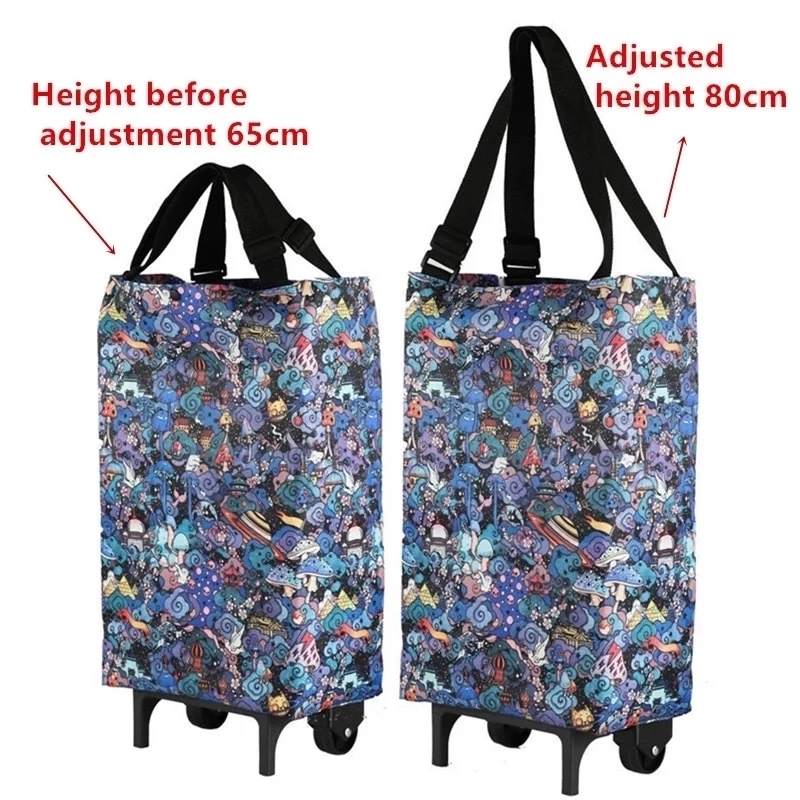 Folding Storage Bag High Capac - Food Storage With Wheels recensie en prijs
