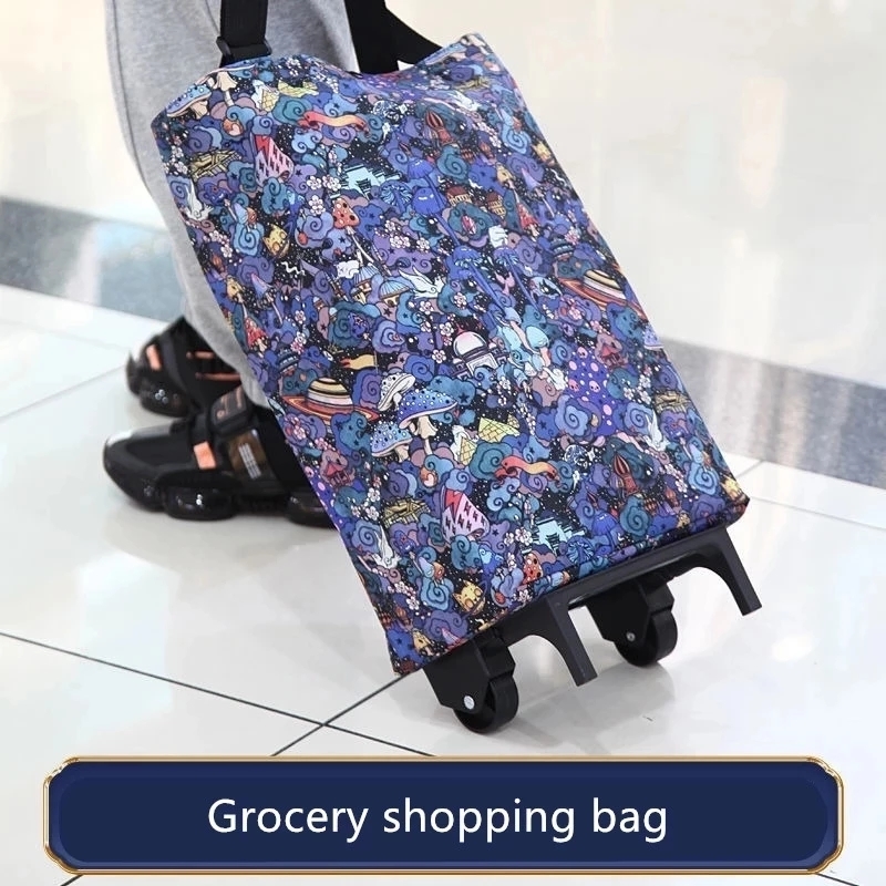 Folding Storage Bag High Capac - Food Storage With Wheels recensie en prijs
