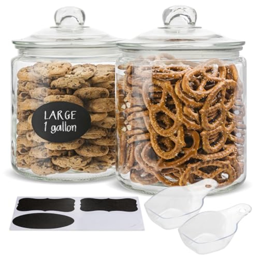 Glass Kitchen Jars Food and Co - Food Storage Pantry recensie en prijs
