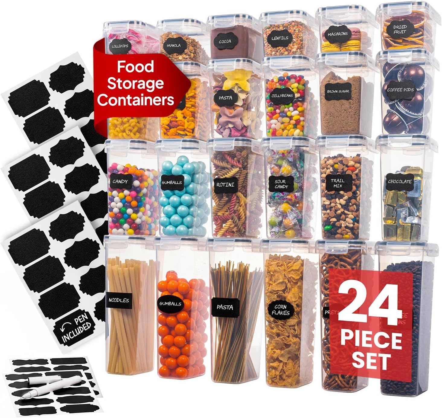 Airtight Food Storage Containe - Food Storage Pantry recensie en prijs