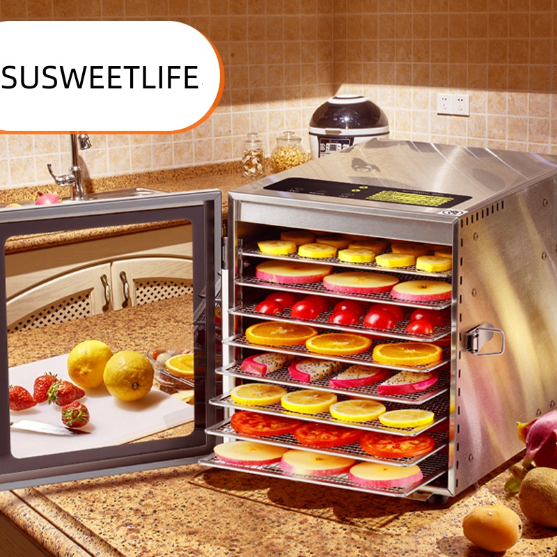 500W 8-Tray Large Capacity Foo - Food Dehydrator Snacks recensione e prezzo