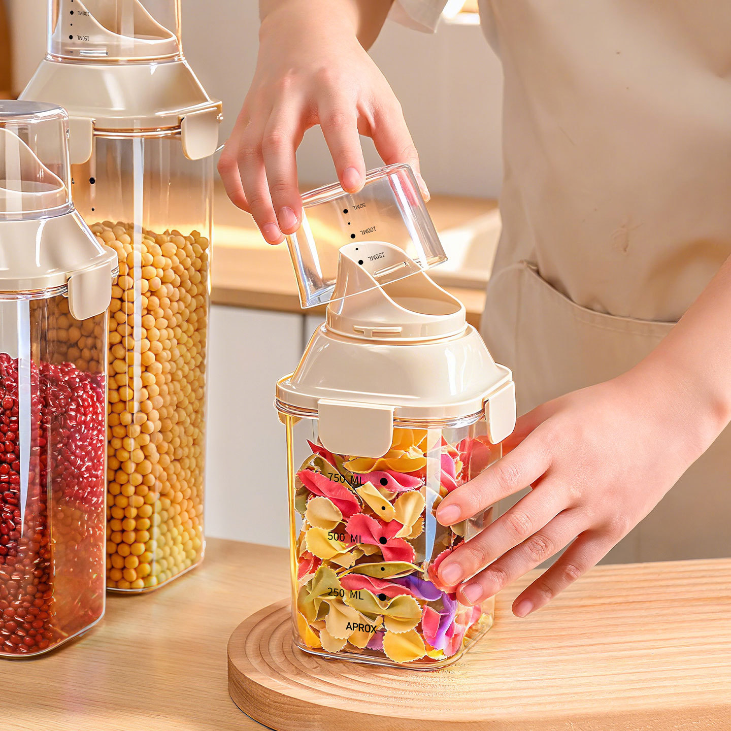 Food Grade Transparent Sealed  - Food Storage In The Kitchen recensie en prijs