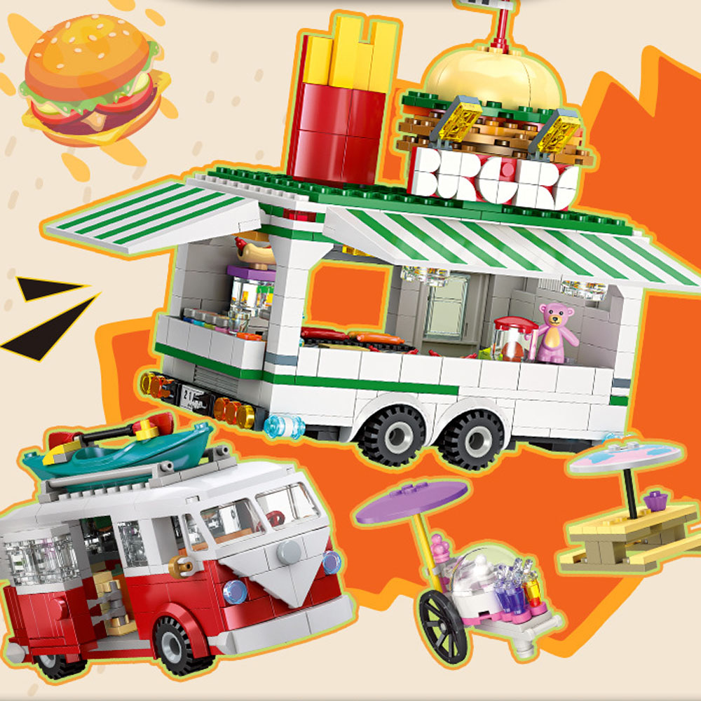 Creative City Street View Buil - Food City Snacks recensione e prezzo