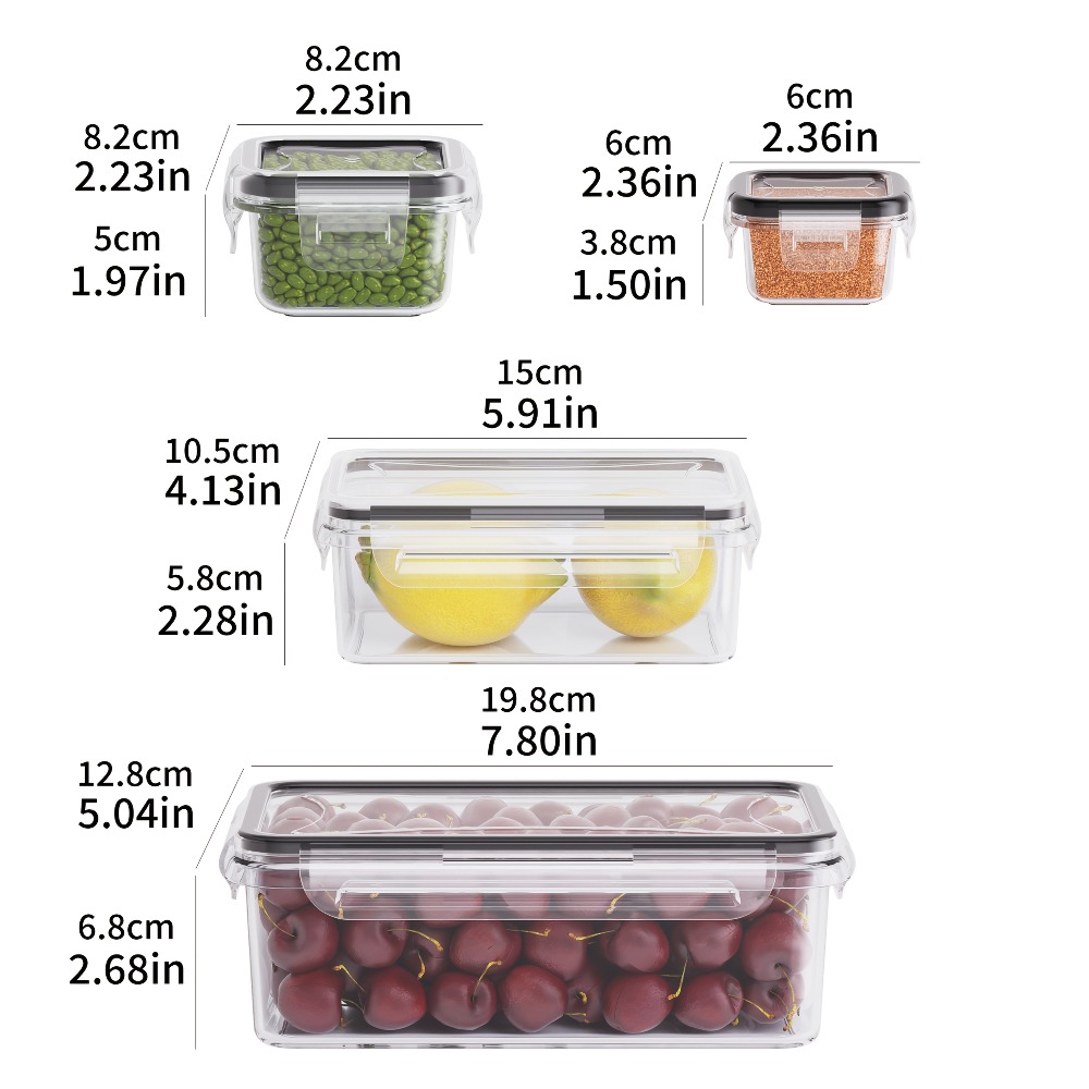 Set BPA-Free Airtight Food Con - Food Storage Heat recensie en prijs
