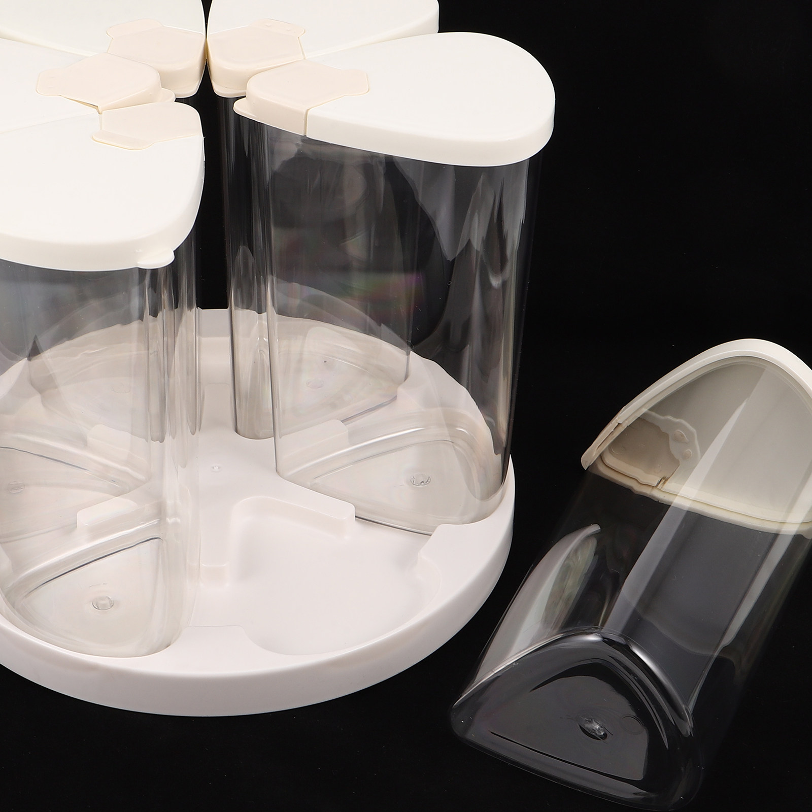 Multi Compartment Rotating Gra - Food Storage Pantry recensie en prijs