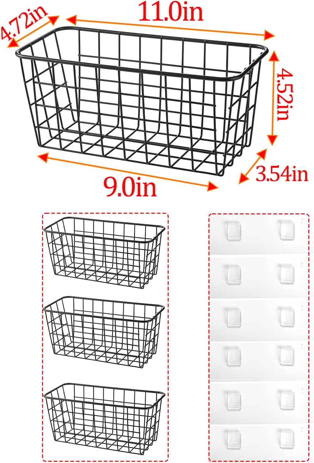 3 Set    Adhesive Over the Cab - Food Storage No Pantry recensie en prijs