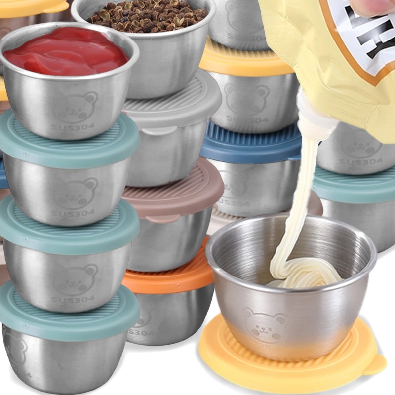 10/1pc 50ml Leakproof Stainles - Silicone Stretch Lid recensie en prijs