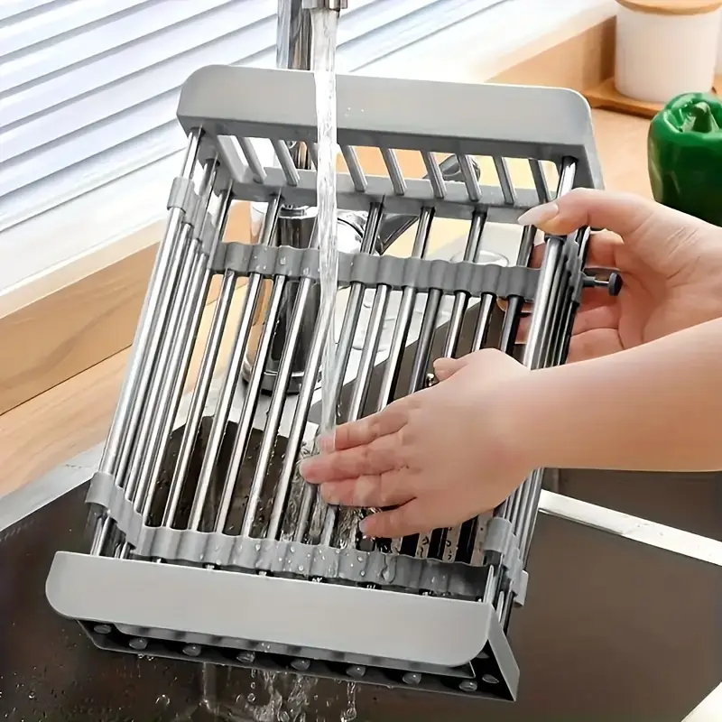 Expandable Stainless Steel Sin - Food Storage Organiser recensie en prijs