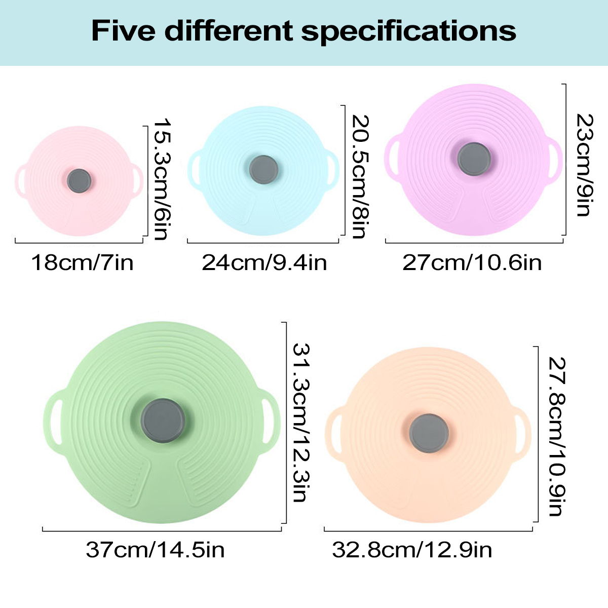 Leeseph Silicone Lids for Bowl - Silicone Stretch Lid recensie en prijs