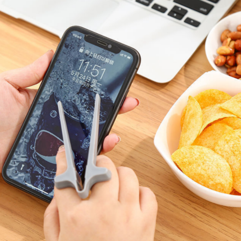 1/4pcs Lazy Snack Clip Finger  - Food Snacks Game recensione e prezzo