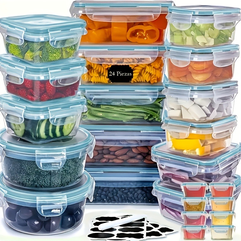 48PCS BPA-Free Food Storage Se - Food Storage Pantry recensie en prijs