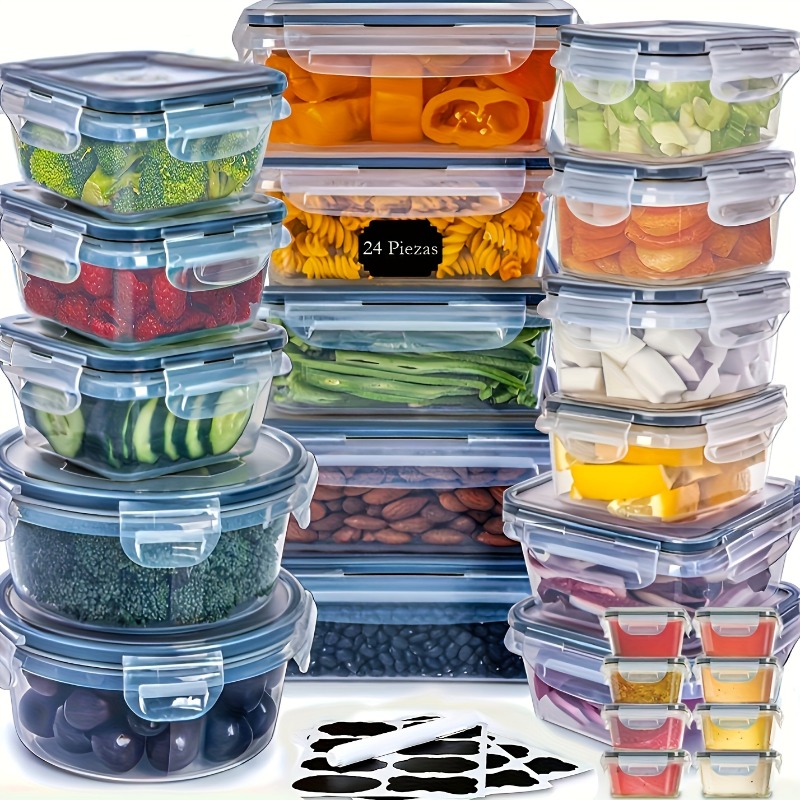 48PCS BPA-Free Food Storage Se - Food Storage Pantry recensie en prijs