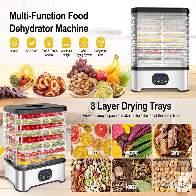 Digital Food Dehydrator Temper - Food Dehydrator Snacks recensione e prezzo