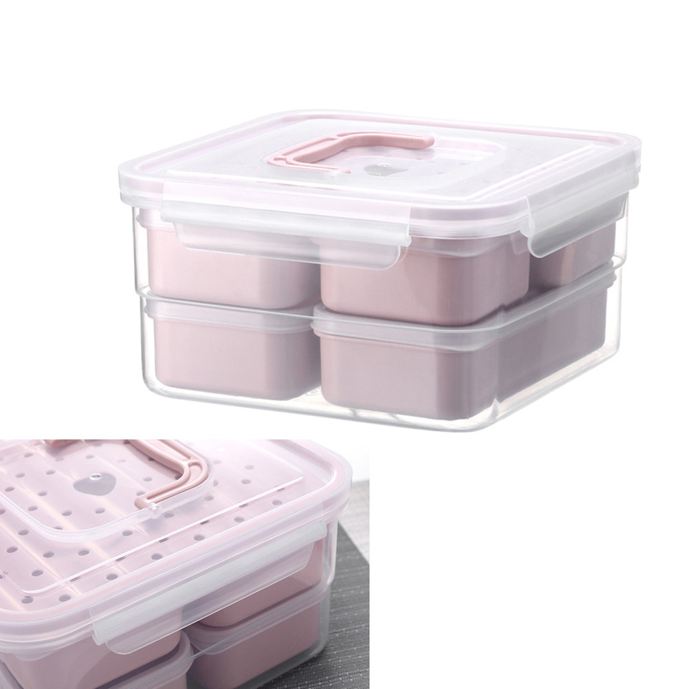 6Pcs Food Storage Containers B - Food Storage With Lock recensie en prijs