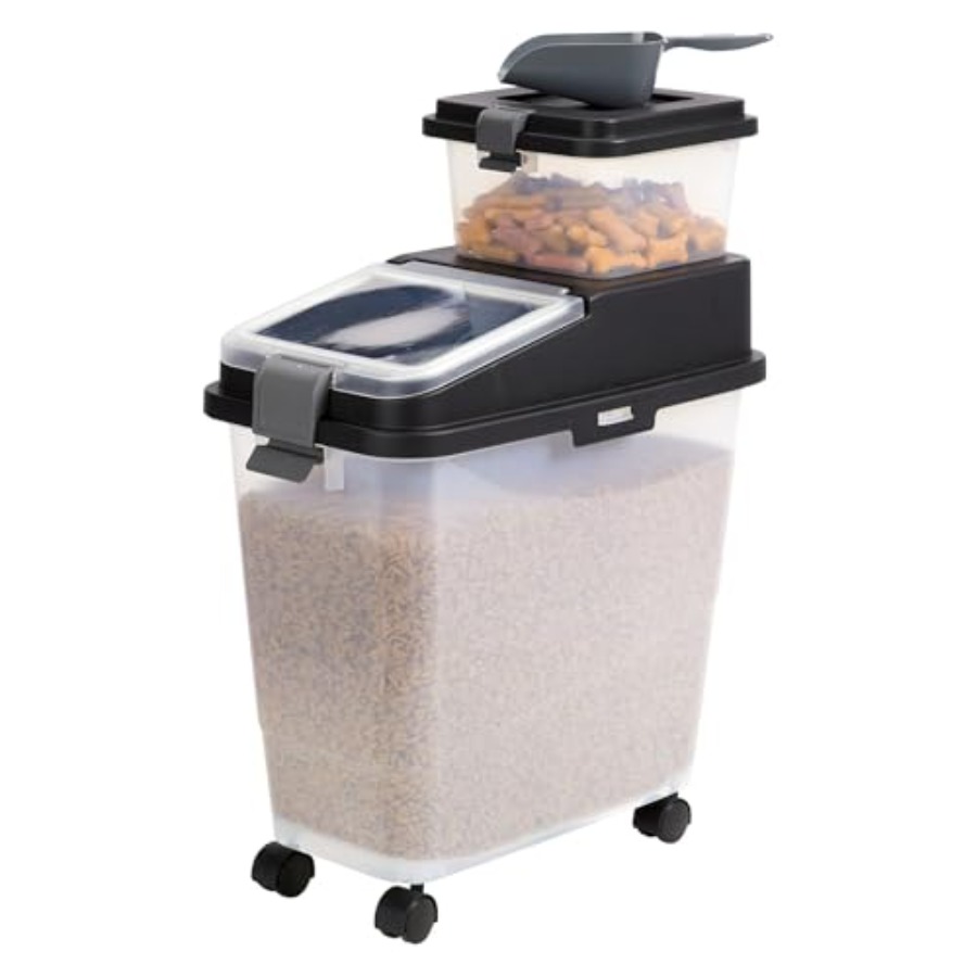 3 Piece Airtight Dog Food Stor - Food Storage With Wheels recensie en prijs