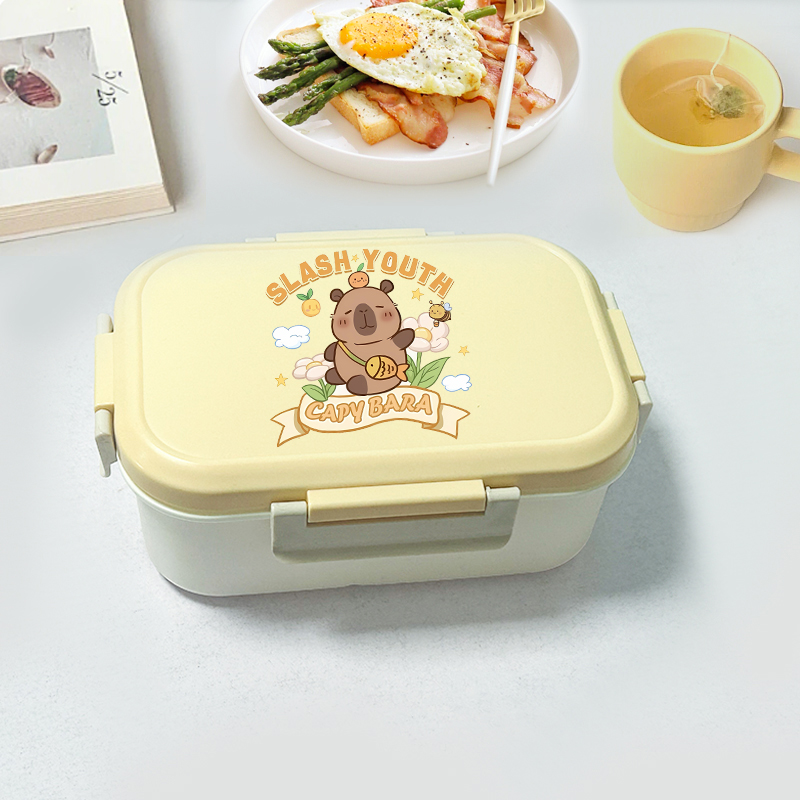 Capybara Bento Lunch Box Carto - Food Storage In The Kitchen recensie en prijs