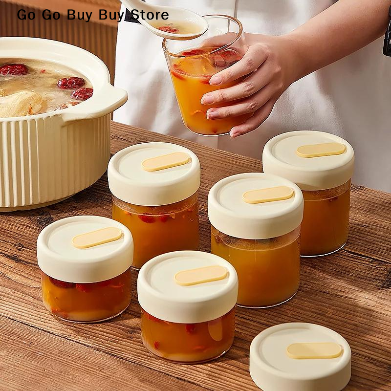 【ST】1Pc 240/400ML Glass Food S - Food Storage Heat recensie en prijs