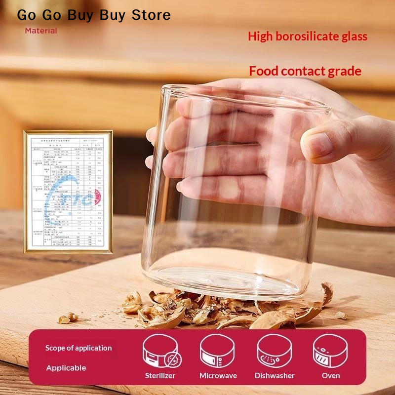【ST】1Pc 240/400ML Glass Food S - Food Storage Heat recensie en prijs