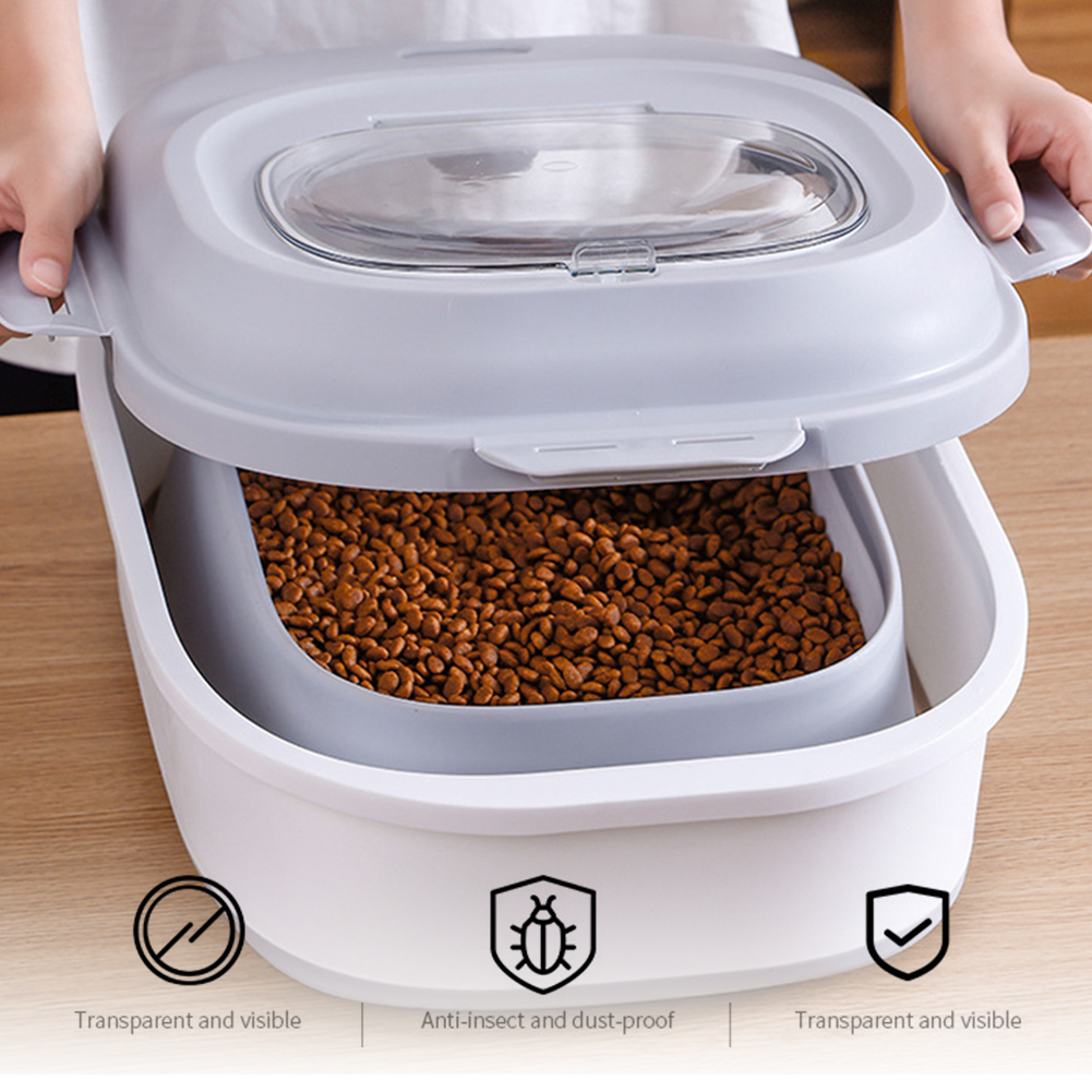 Collapsible Dry Cat Food Box 2 - Food Storage With Wheels recensie en prijs