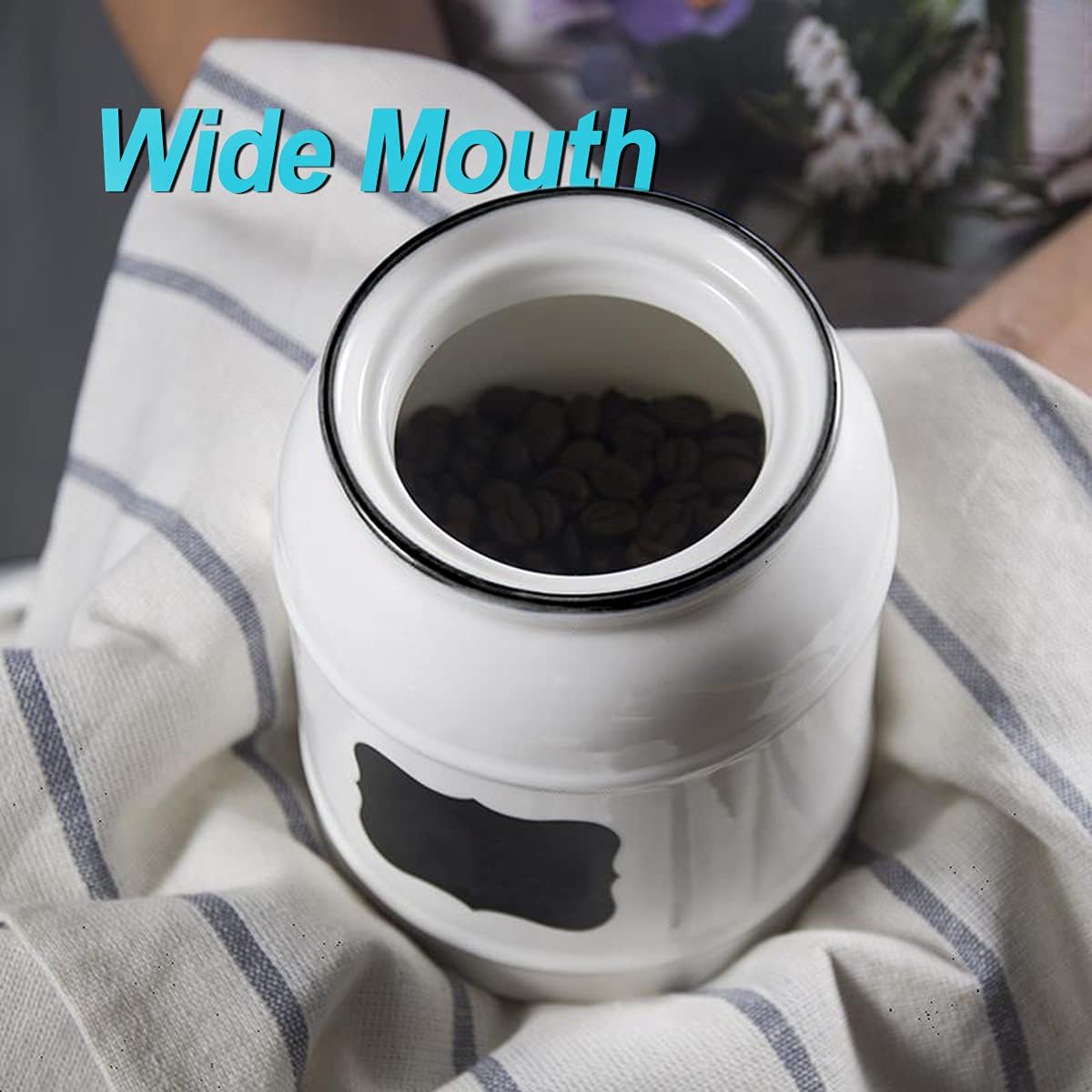 9cup/72oz Ceramic Jar for Dry  - Food Storage In The Kitchen recensie en prijs