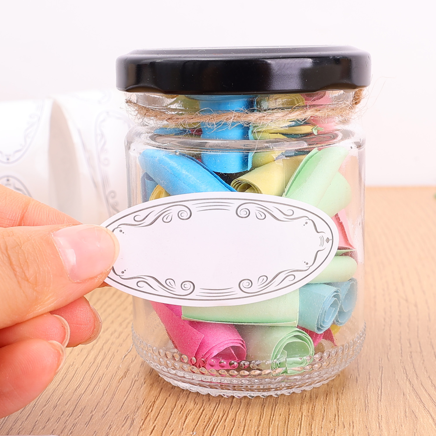 Oval Labels Blank Stickers Foo - Food Storage For Restaurant recensie en prijs
