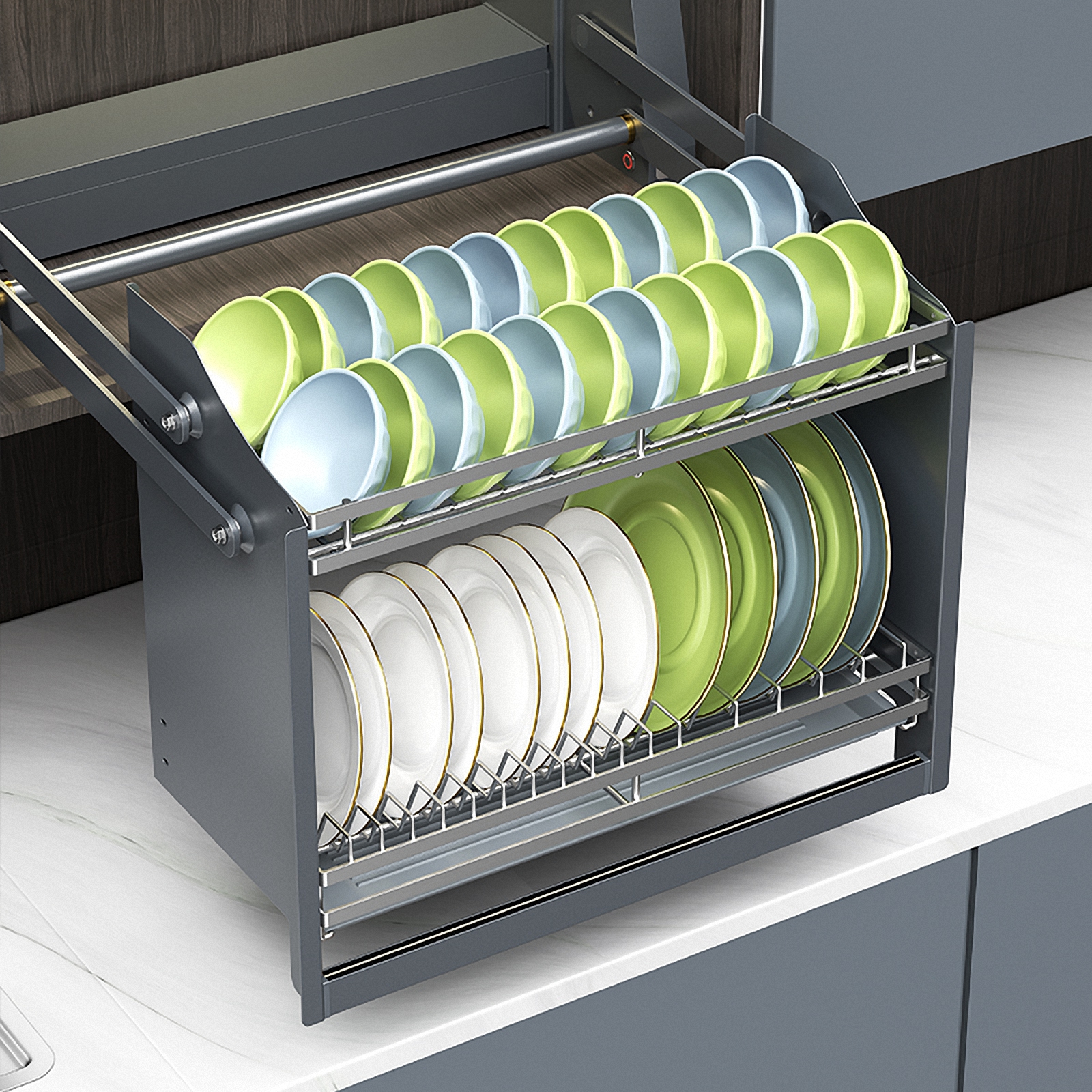 AngelParticle Smart Pull-Down  - Food Storage Organiser recensie en prijs