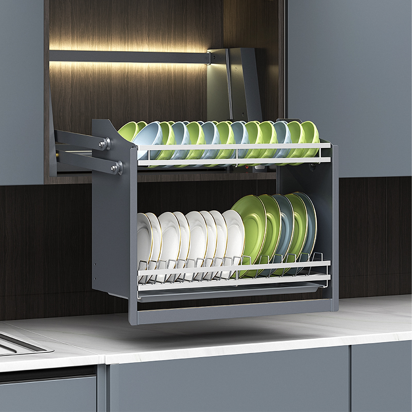AngelParticle Smart Pull-Down  - Food Storage Organiser recensie en prijs