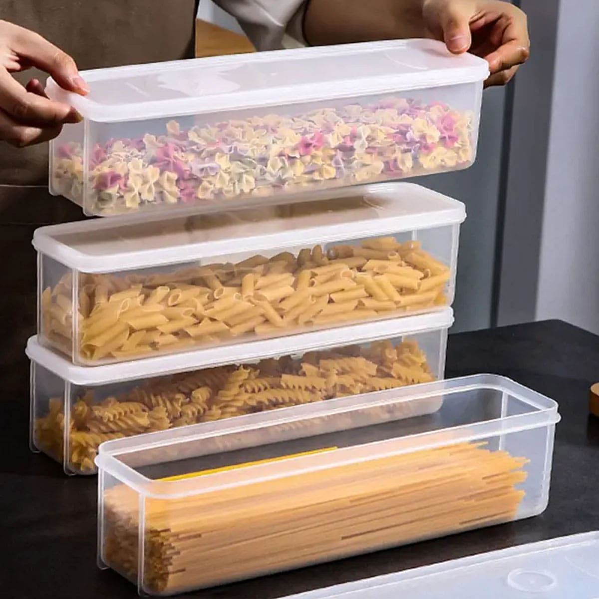 1 Plastic Transparent Storage  - Food Storage Heat recensie en prijs