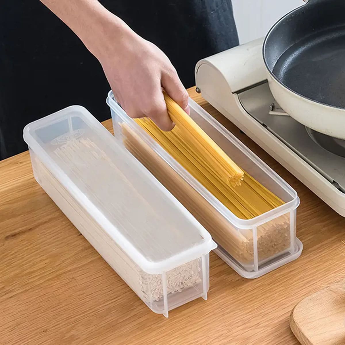 1 Plastic Transparent Storage  - Food Storage Heat recensie en prijs