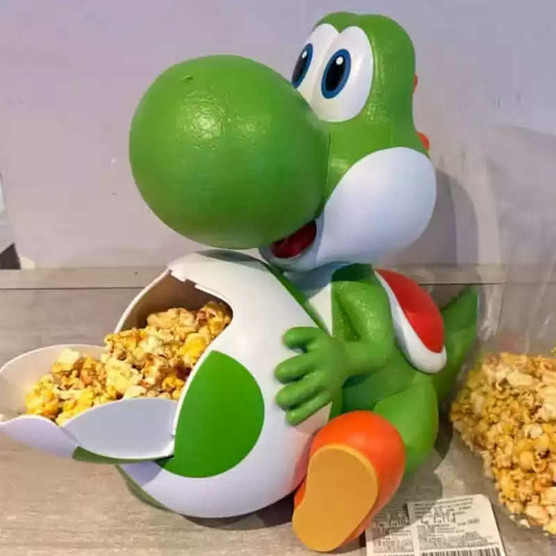 Cartoon Green Dinosaur Popcorn - Food Snacks That Are Green recensione e prezzo
